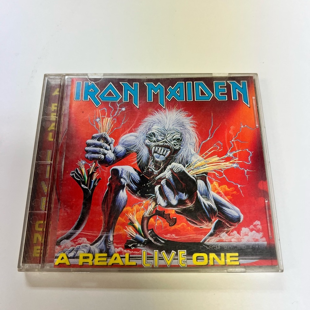 'A Real Live One' CD - Red and Blue Cover